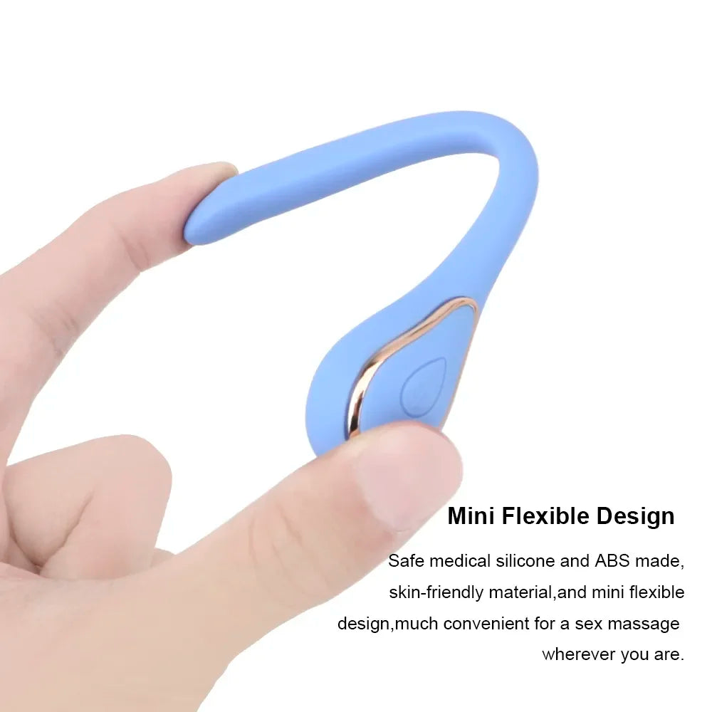 10 frequency ultra-thin short vibrator female Dildo Clitoris vaginal stimulator masturbator plug anal toy adult sexual equipment