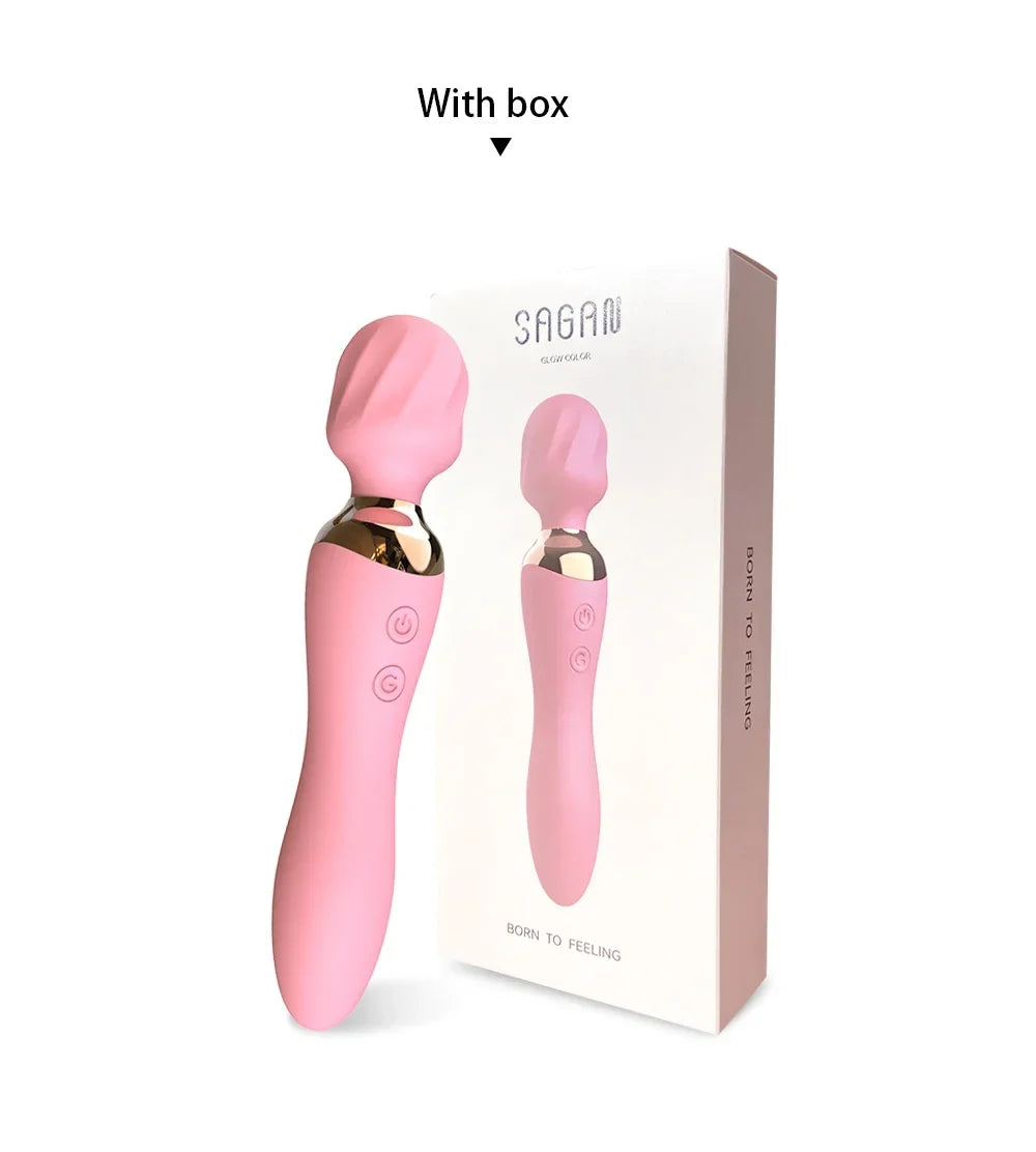 Powerful Vibrator Dildos Wand for Women 10 Modes Clitoris Stimulator G Spot Vagina Massager Female MasturbatorSex Toys Adults 18