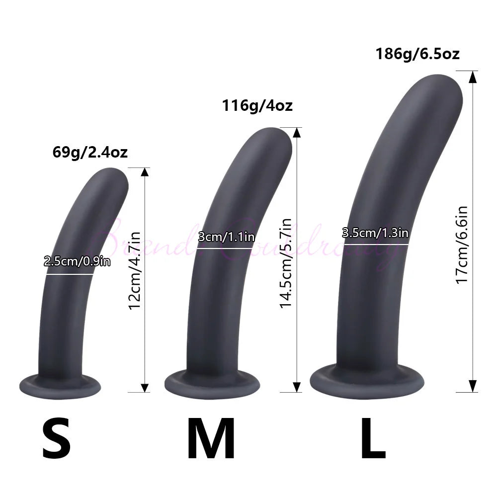 Silicone Anal Plug Strap On Big Penis Harness Adjustable BDSM Bondage Pants Lesbian Strap-on Dildos Sex Toy For Gay Female