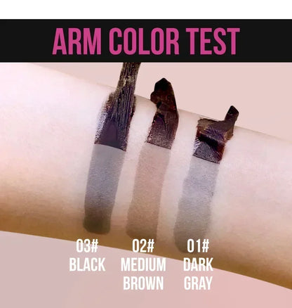 Semi-Permanent Peel Off Dye Eyebrow Cream Waterproof Eye Brow Tattoo Tint 3 Day Long Lasting Tearing Eyebrow Gel Makeup Cosmetic