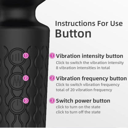 20 Speeds Powerful Dildo Vibrator Female AV Massager Wand G Spot Clitoris for Women Adult Sex Toys Masturbator Muscle Relaxation