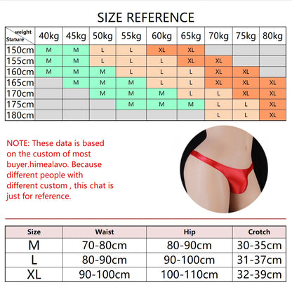 Satin Shiny Sissy Gay Men Thongs and G Strings Underwear Glossy Low Rise Solid Convex Pouch Jockstrap Lingerie Hombre Sexy Thong