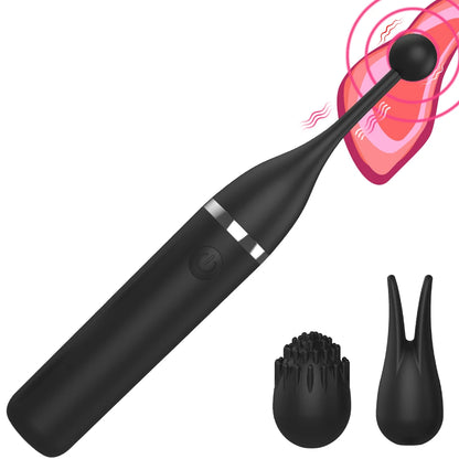 Female Clitoris 3 Caps Replaceable Vibrator G Spot Masturbation Massage Sex Toy Suitable For Women Couples Adult Products Erotic