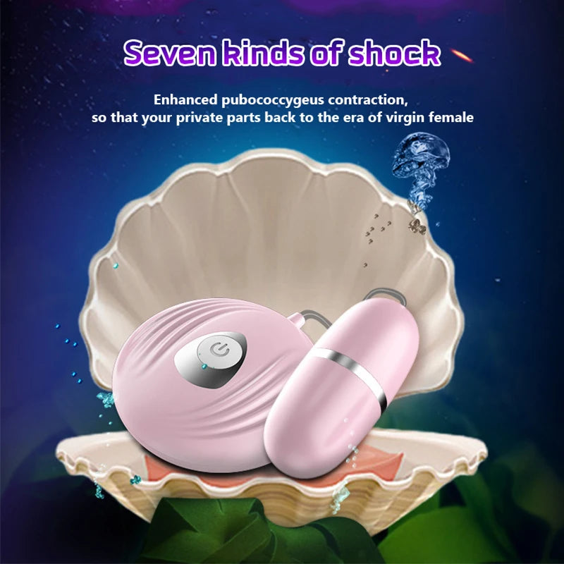 Vibrator for Women Sex Toys for Women Masturbators 7 Speeds Battery Waterproof Small Shell G-spot Massager Vibrating Egg