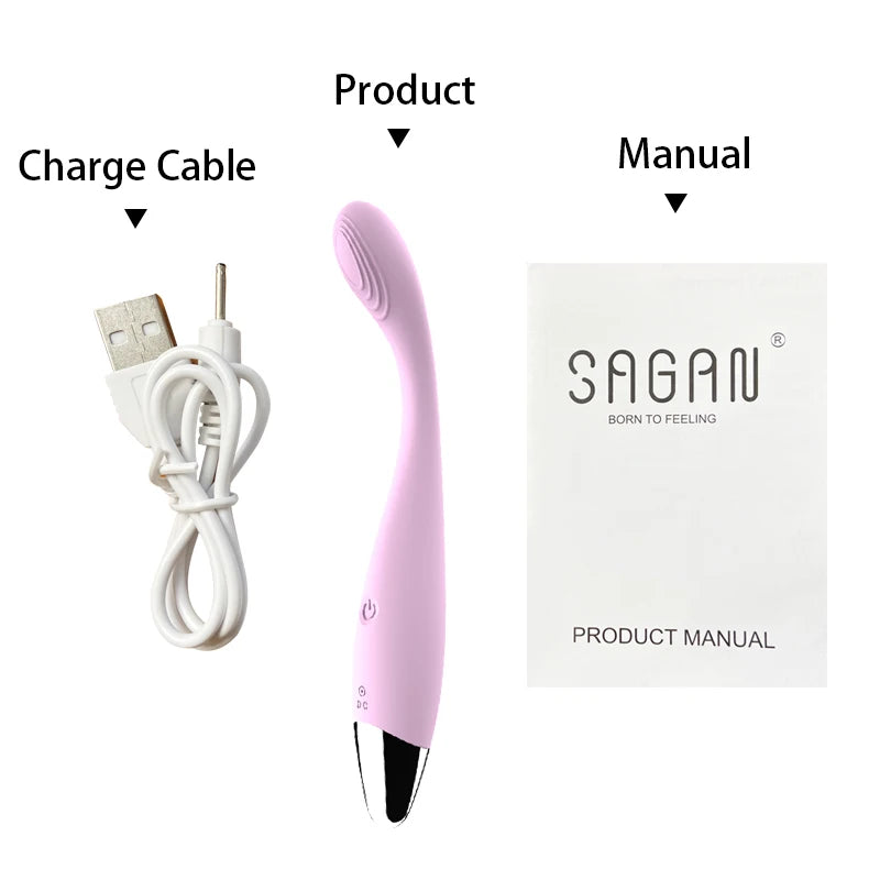 Beginner Finger Shaped Vibes G-Spot Vibrator for Women Nipple Clitoris Stimulator 8 Fast Seconds to Orgasm Sex Toys for Adults