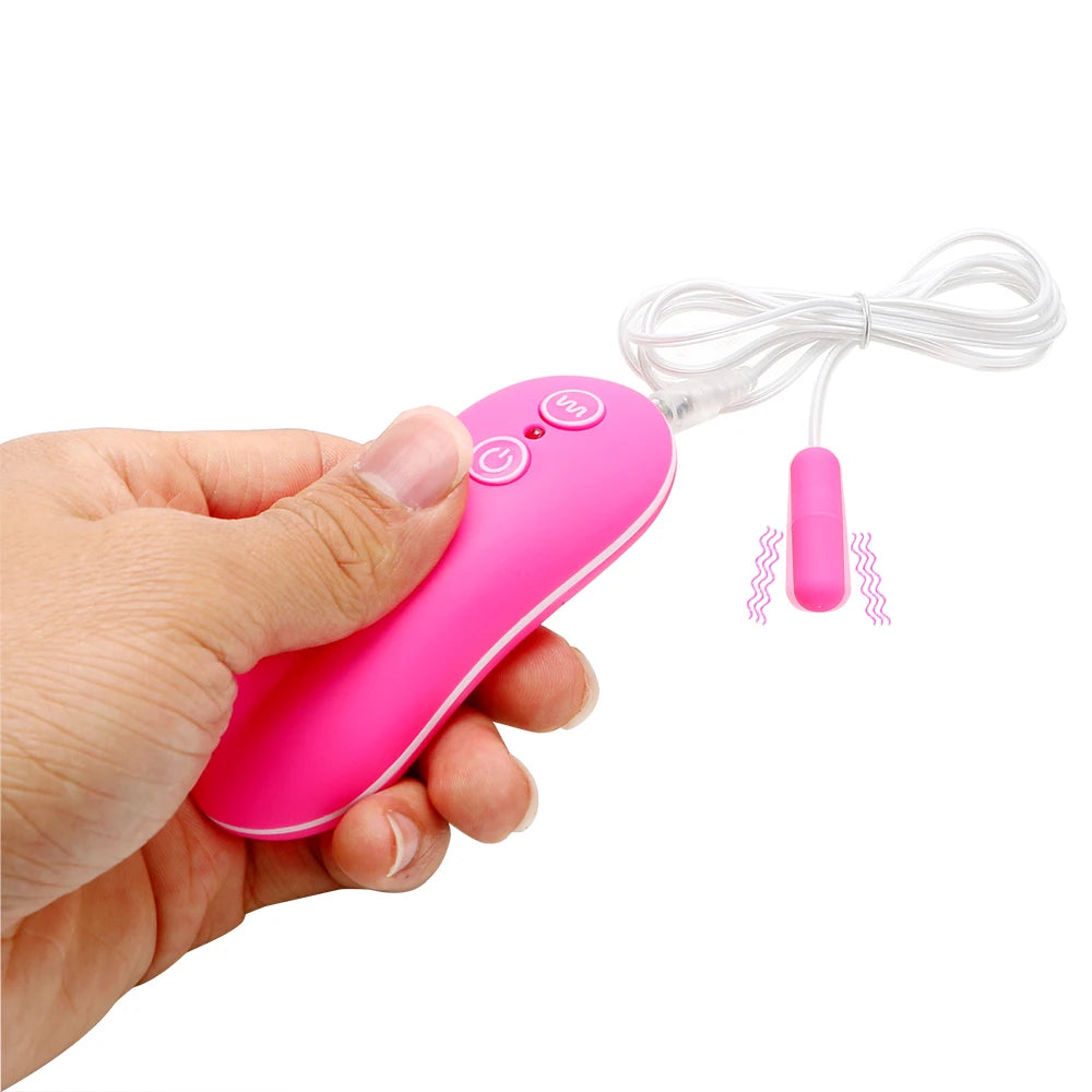 OLO Remote Control Mini Bullet Vibrator 10 Speed G-Spot Massager Vibrating Egg Urethral Plug Vibrator Sex Toys for Women