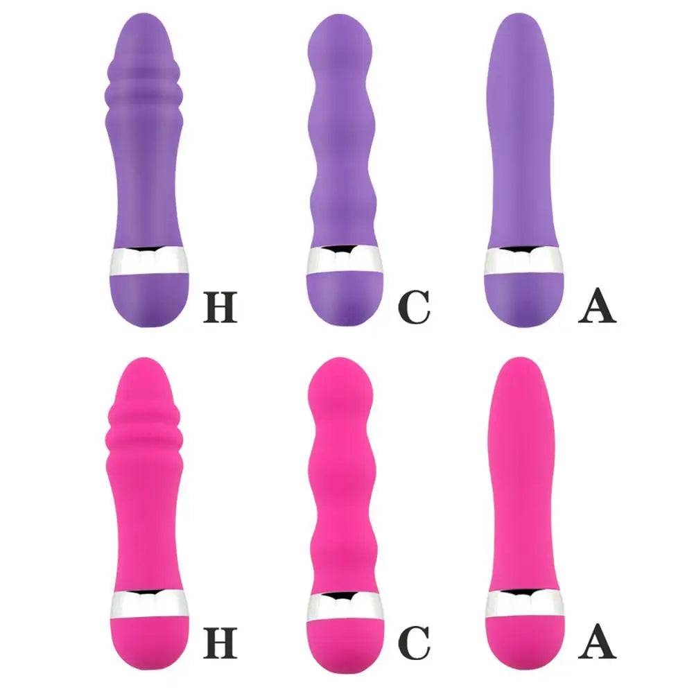 Mini Dildo G Spot Vagina Vibrator For Women Intimate Goods Threaded Av Vibrator Stimulate Butt Plug Anal Erotic Goods Sex Toys