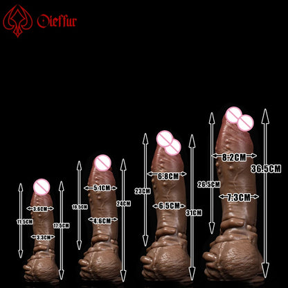 Realistic Dildo for Men Suction Cup Penis Prostate Massager Silicone Dildos for Women Sex Toys Anal Thrusting Adult Products