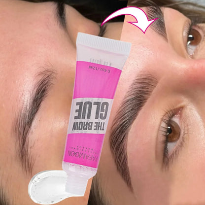 3D Eyebrow Styling Gel Waterproof Transparent Quick Dry Eyebrow Long-lasting Wax Set Brow Lifting Eyebrow Enhancers Makeup