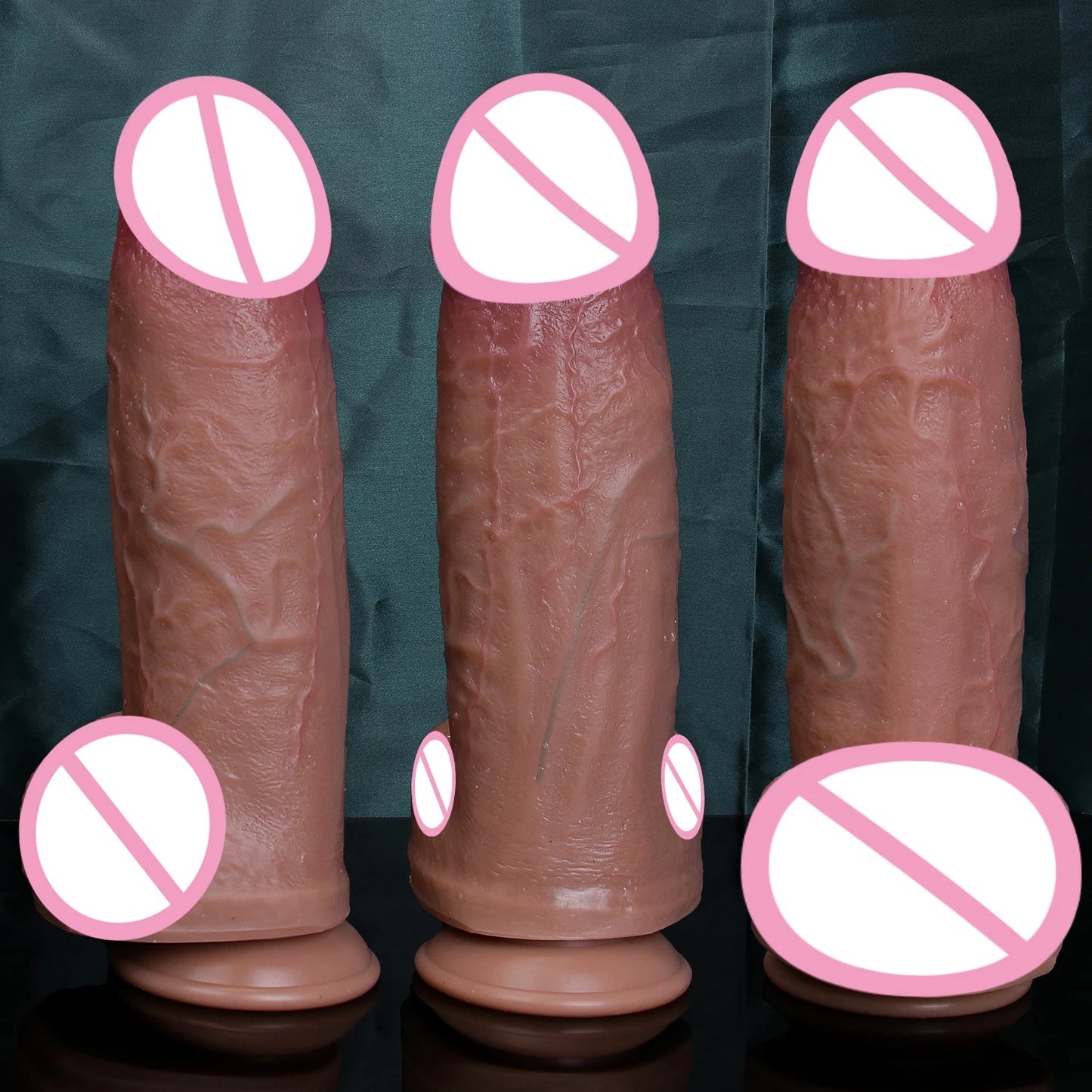 Very Soft  Skin Feel Big Thick Dildo Anal Sex Toy for Man Woman Realistic Silicone Penis Gay Masturbation Cock Suction Cup Dick