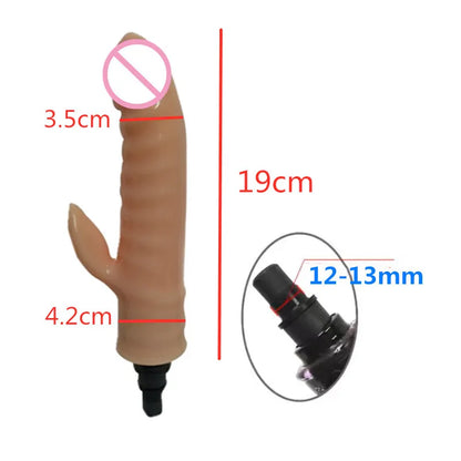 Sex Toys Fascia Gun Massage Head Replacement Adapter Body Relaxation Dildos Vibrators Fascia Gun Accessories Female Masturbator