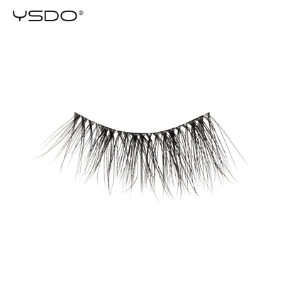 YSDO Natural False Eyelashes 3/6/10 Pairs Wispy Faux 3D Mink Lashes Reusable Fluffy Cat Fake Lashes Extension Makeup Tool Cílios