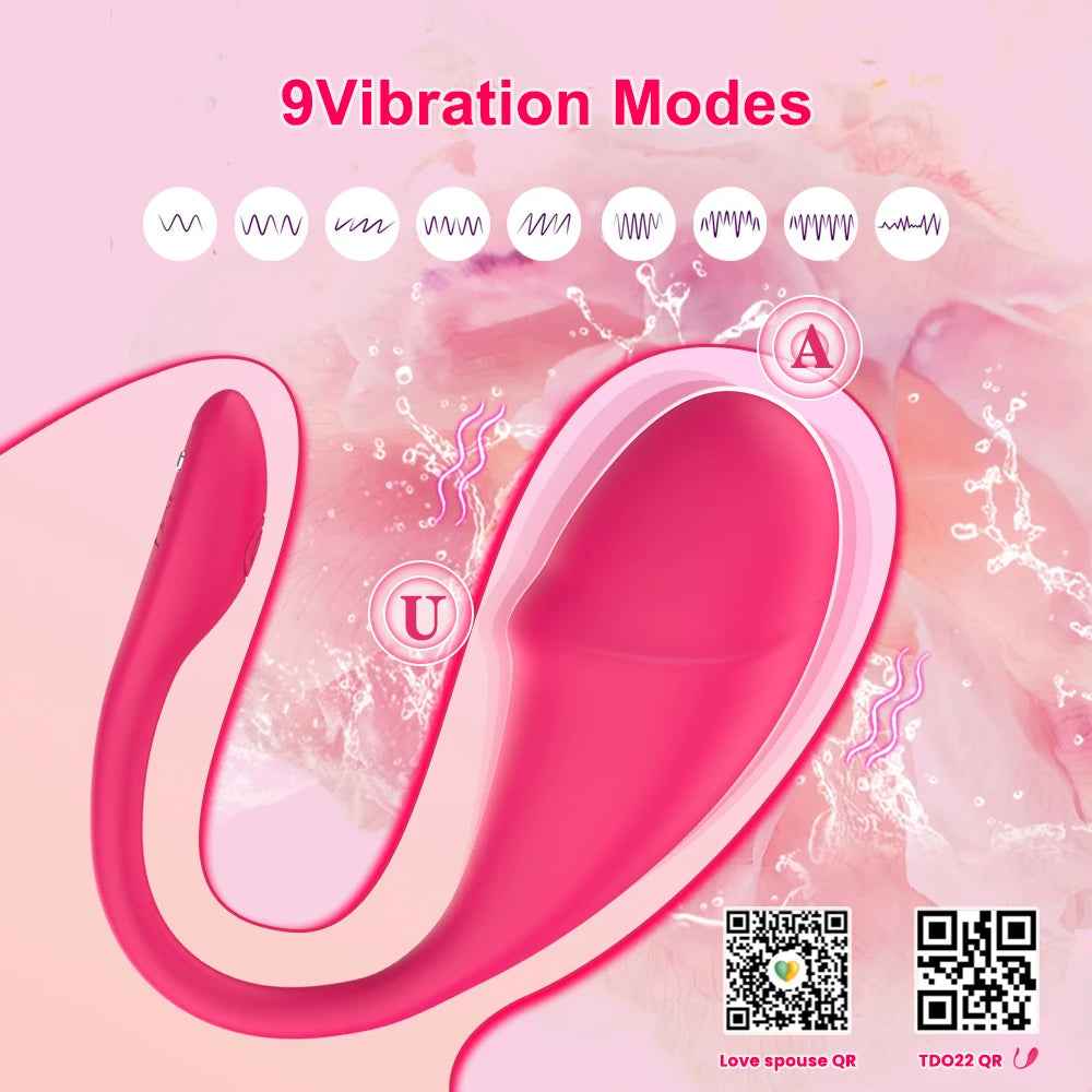 Bluetooth G Spot Dildo Vibrator for Women APP Remote Control Wear Vibrating Egg Clit Female Vibrating Panties Sex Toys for Adult