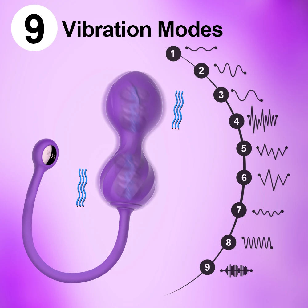 Vibrator Vagina Exercise Kegel Ball Kit Women's Vagina Geisha Ball APP Control Vibration Vibrator Female Sex Toy Adult Products