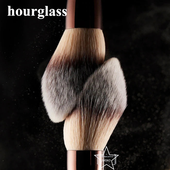 Hourglass Series Powder Foundation Makeup Brush Kabuki Contour Cream Blush Bronzer Make Up Eyeshadow Eyeliner Smudge Brush