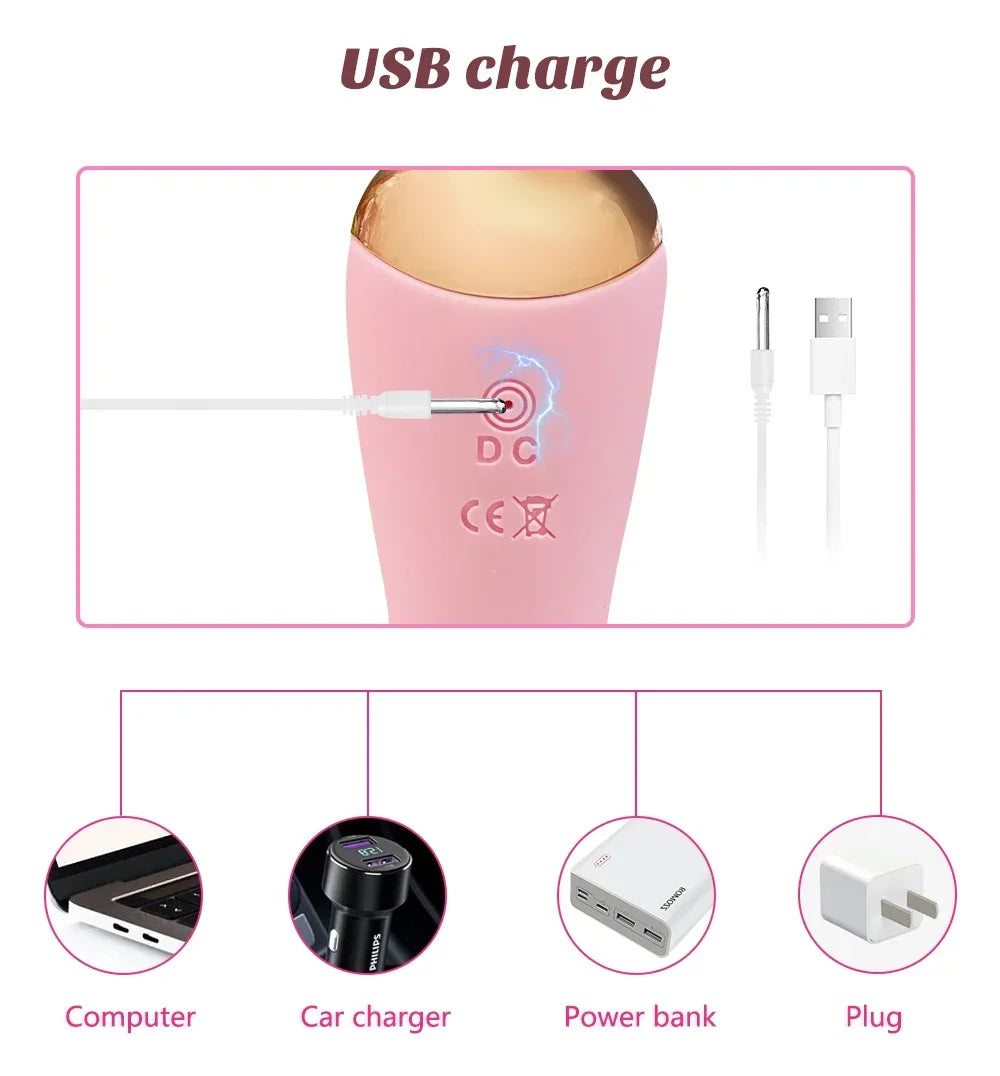 Powerful Vibrator Dildos Wand for Women 10 Modes Clitoris Stimulator G Spot Vagina Massager Female MasturbatorSex Toys Adults 18