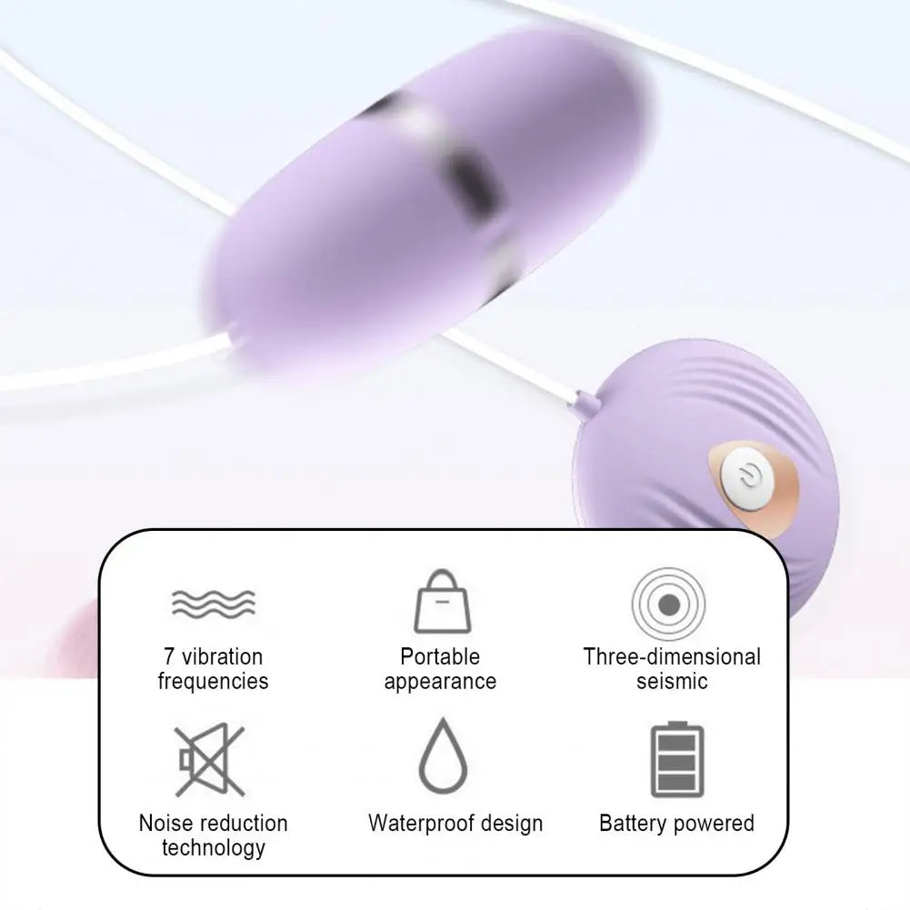 Vibrator for Women Sex Toys for Women Masturbators 7 Speeds Battery Waterproof Small Shell G-spot Massager Vibrating Egg