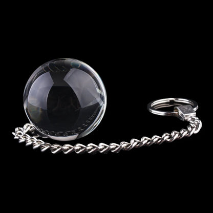 2.5-5 cm Glass Anal Beads Butt Plug with Fetish Slave Hypnotic Crystal Ball for Woman Men Beginners Vaginal Training Sex Toys