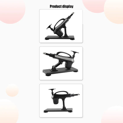 Portable Automatic Sex Machine with Big Dildo for Women Masturbation Pumping Gun for Couple Men Sex Toys