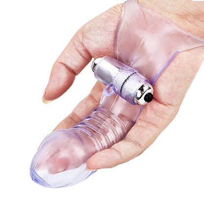 Silicone Finger Sleeve Vibrator G Spot Massager Vibrating Dildo Flirting Vagina Sex Toys for Women Adult Erotic Couples Sexshop