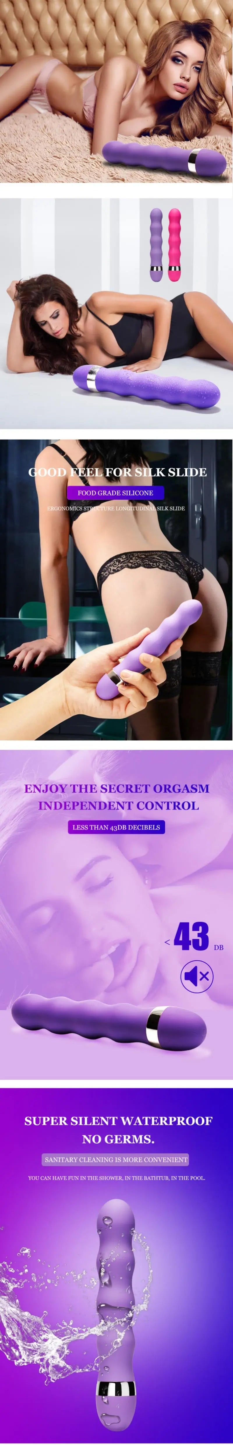 Orgasm Dildo For Women Couples Vibrator Anal Plug Long Vaginal G-Spot Stimulator Sex Multi-speed Waterproof Pussy Adult Toys 18