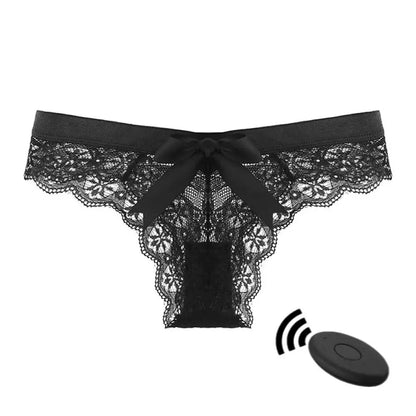 Lace Underwear Wireless Remote Vibrator Masturbator Powerful Panty Sex Toys for Women Clitoris Stimulation Invisible Vibrators