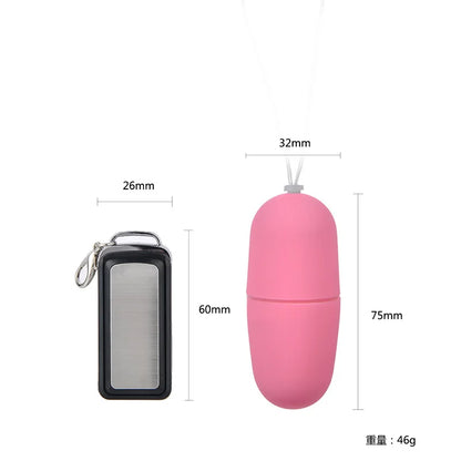 Mini AV Magic Massager Wireless Car Remote Control Vibrating G-Spot Vibrate Egg Sex Toys for Women Adult Flirt Supplies