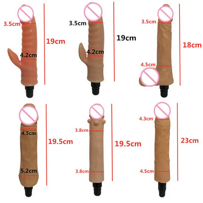 Sex Toys Fascia Gun Massage Head Replacement Adapter Body Relaxation Dildos Vibrators Fascia Gun Accessories Female Masturbator