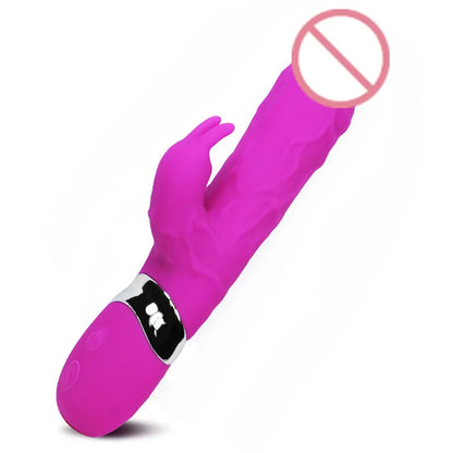 Female Masturbator Rabbit Dildo Vibrators for Women Sex Toys G-spot Massager Clitoris Vagina Stimulator Adult Game Erotic Goods