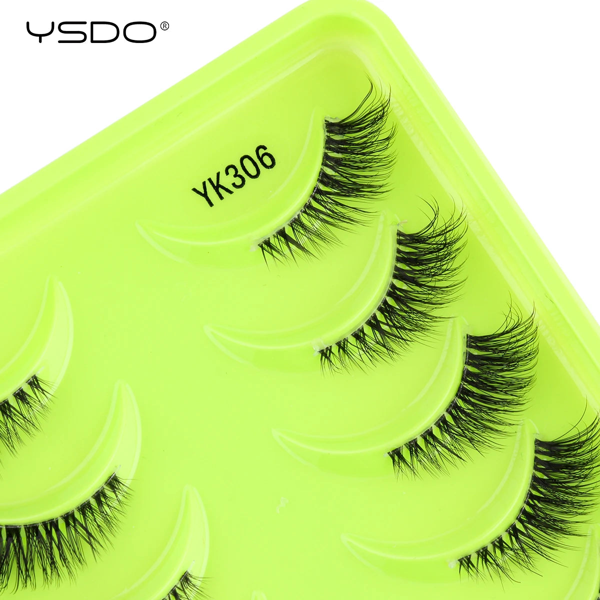 YSDO Natural False Eyelashes 3/6/10 Pairs Wispy Faux 3D Mink Lashes Reusable Fluffy Cat Fake Lashes Extension Makeup Tool Cílios