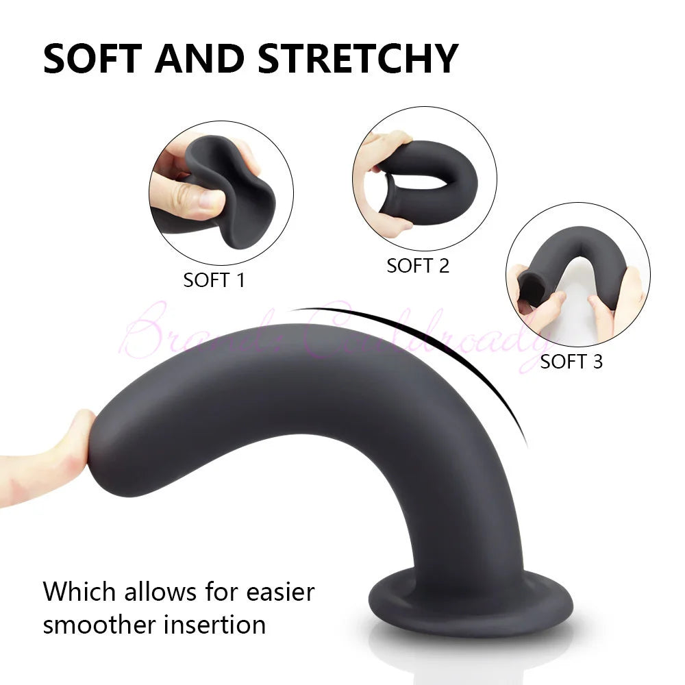 Silicone Anal Plug Strap On Big Penis Harness Adjustable BDSM Bondage Pants Lesbian Strap-on Dildos Sex Toy For Gay Female