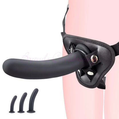 Silicone Anal Plug Strap On Big Penis Harness Adjustable BDSM Bondage Pants Lesbian Strap-on Dildos Sex Toy For Gay Female