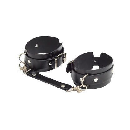 Sexy Adjustable PU Leather Plush Handcuffs Suit Restraints Bdsm Bondage Sex Toys Goods for 18+ Adults Exotic Accessories SM Sexi