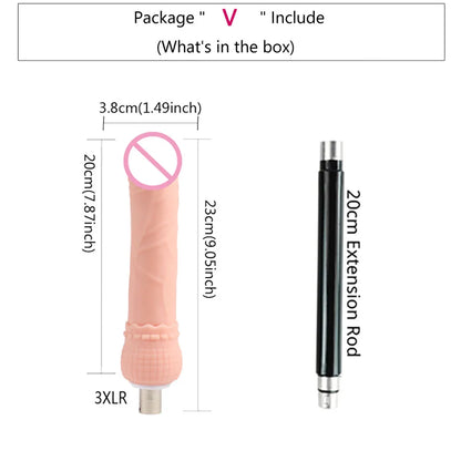 Portable Automatic Sex Machine with Big Dildo for Women Masturbation Pumping Gun for Couple Men Sex Toys