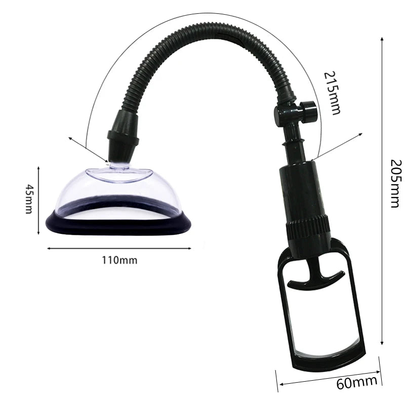 Pussy Pump Vagina Clitoris Sucker Vacuum Bubble for Women Breast Massage Nipple Stimulator Enlarge Pump Cover Adults Sex Toys