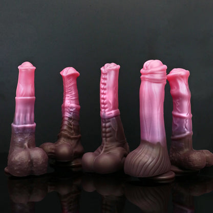 Monster Dildo Realistic Huge Penis Suction Cup Dildos Adult Sex Toys For Women Couples Big Horse Dragon Dog Long Anal Dildo