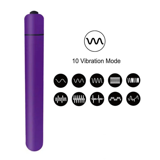 10 Speeds Mini Bullet Vibrator G Spot Vibration Vagina Clitoris Stimulator Dildo Vibrator Adult Sex Toys for Women Masturbation