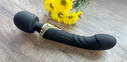 Powerful Dildos Vibrator Dual motor silicone large size Wand G-Spot Massager Sex Toy For Couple Clitoris Stimulator for Adults