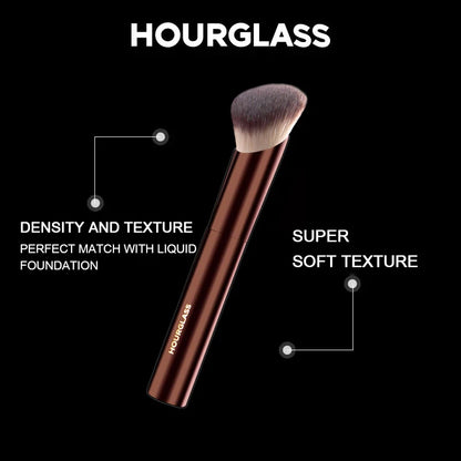 Hourglass  Makeup Brush - Ambient Soft Glow Foundation Brush Soft Fiber Hair Fashion Design Single Face Brush