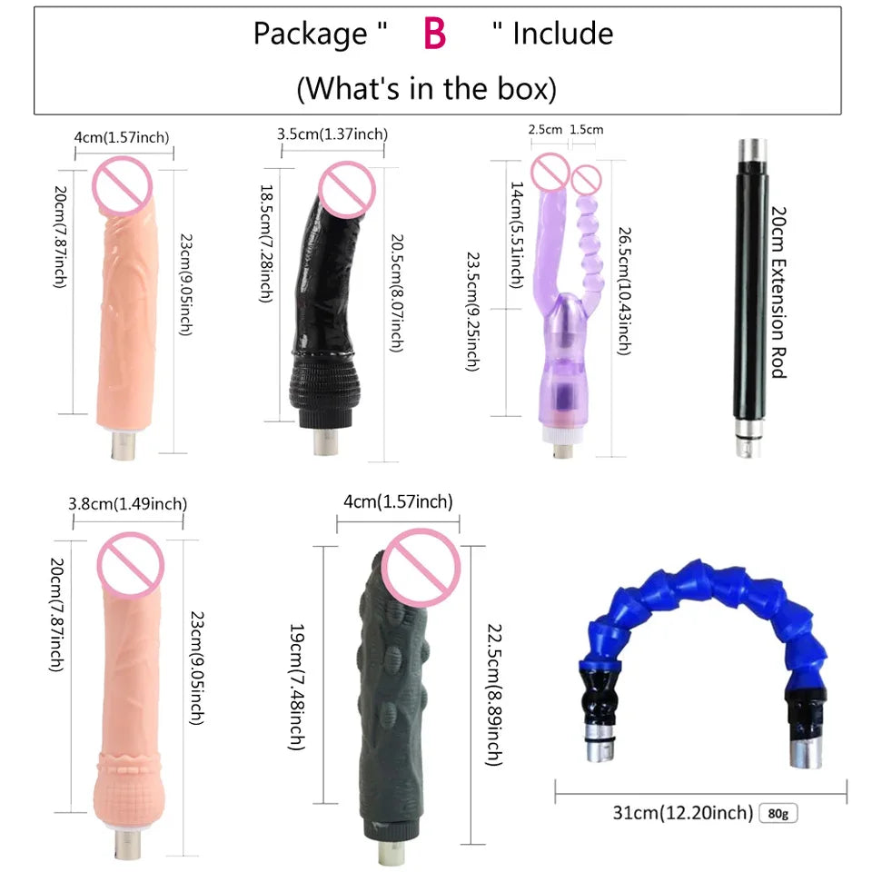 Portable Automatic Sex Machine with Big Dildo for Women Masturbation Pumping Gun for Couple Men Sex Toys