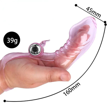 LINWO Finger Sleeve Vibrator