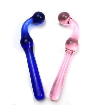 Glas-Buttplug-Sexspielzeug für Männer und Frauen